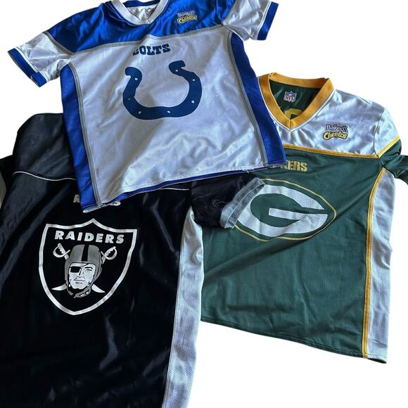 Reversible NFL FLAG Adult Medium Jersey Bundle 3 total - Picture 1 of 6